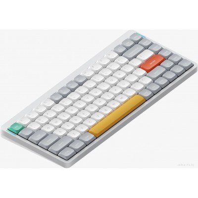 Клавиатура NuPhy Air75 V2 Ionic White (Gateron Low Profile Red 2.0)