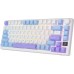 Клавиатура Royal Kludge RK-M75 RGB (Taro Milk, RK Silver)