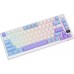 Клавиатура Royal Kludge RK-M75 RGB (Taro Milk, RK Silver)