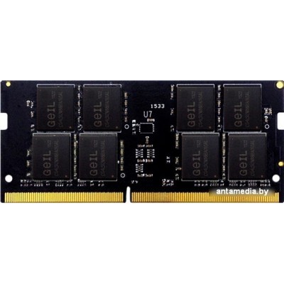 Оперативная память GeIL 16GB DDR4 SODIMM PC4-21300 GS416GB2666C19SC