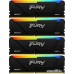 Оперативная память Kingston FURY Beast RGB 4x8ГБ DDR4 3200 МГц KF432C16BB2AK4/32