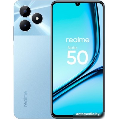 Смартфон Realme Note 50 4GB/128GB (небесный голубой)