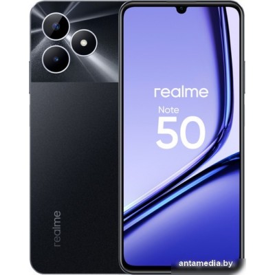 Смартфон Realme Note 50 4GB/128GB (полуночный черный)