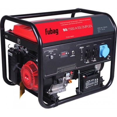 Бензиновый генератор Fubag BS 7500 A ES Duplex