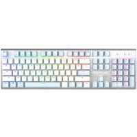 Клавиатура A4Tech Fstyler FS100 Neon (серебристый/голубой)