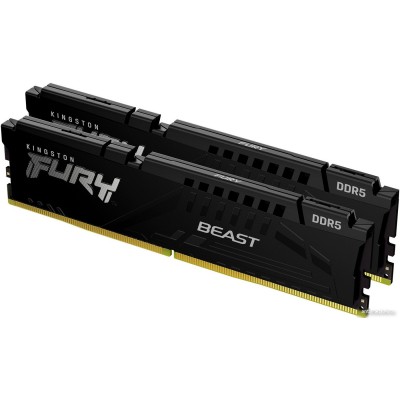 Оперативная память Kingston FURY Beast 2x16ГБ DDR5 6000 МГц KF560C30BBEK2-32