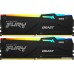 Оперативная память Kingston FURY Beast RGB 2x32ГБ DDR5 6000 МГц KF560C30BBEAK2-64