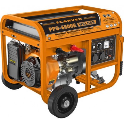 Бензиновый генератор Carver PPG-6500E Welder