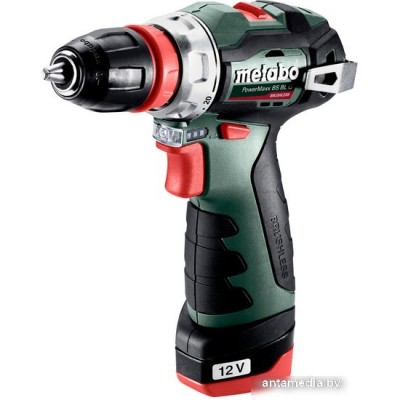 Дрель-шуруповерт Metabo PowerMaxx BS BL Q 601749500 (с 2-мя АКБ, кейс)