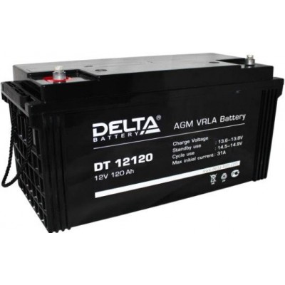 Аккумулятор для ИБП Delta DT 12120 (12В/120 А·ч)