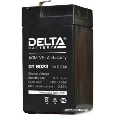 Аккумулятор для ИБП Delta DT 6023 75 (6В/2.3 А·ч)