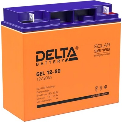 Аккумулятор для ИБП Delta GEL 12-20 (12В/20 А·ч)