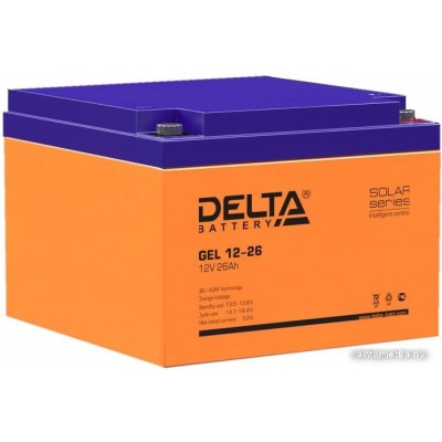 Аккумулятор для ИБП Delta GEL 12-26 (12В/26 А·ч)