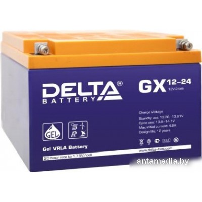 Аккумулятор для ИБП Delta GX 12-24 (12В/24 А·ч)