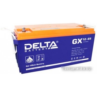 Аккумулятор для ИБП Delta GX 12-65 (12В/65 А·ч)