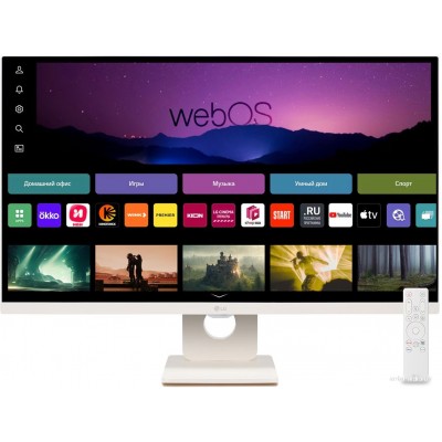 Smart монитор LG MyView Smart Monitor 27SR50F-W