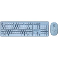 Офисный набор Oklick S265W (голубой)