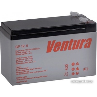 Аккумулятор для ИБП Ventura GP 12-9 (12 В/9 А·ч)