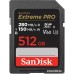 Карта памяти SanDisk Extreme PRO SDXC SDSDXEP-512G-GN4IN 512GB