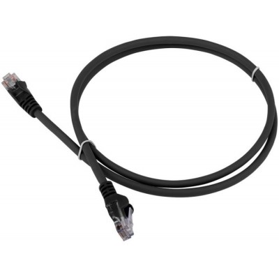 Кабель Lanmaster LAN-PC45/U6-1.0-BK