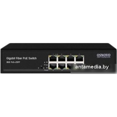 Неуправляемый коммутатор Osnovo SW-80802(150W)
