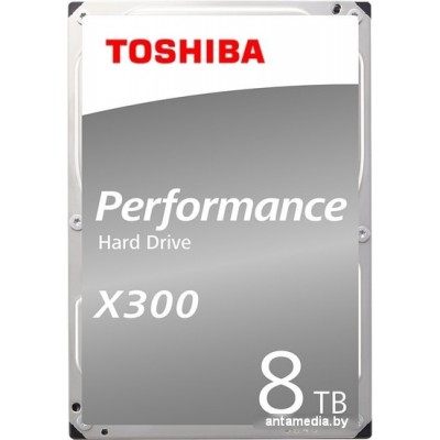 Жесткий диск Toshiba X300 8TB HDWR180UZSVA