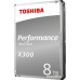 Жесткий диск Toshiba X300 8TB HDWR180UZSVA