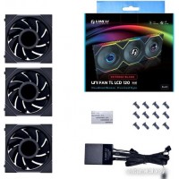 Набор вентиляторов Lian Li Uni Fan TL LCD 120 Reverse Triple Pack G99.12TLLCD3B.00