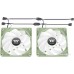 Набор вентиляторов Thermaltake CT140 Sync Reverse ARGB 2-Fan Pack CL-F201-PL14MG-A