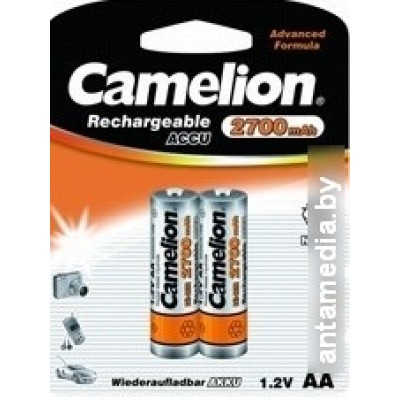 Аккумуляторы Camelion AA 2700mAh 2 шт. [NH-AA2700-BP2]