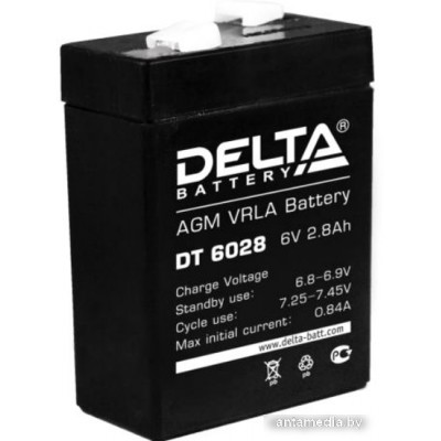 Аккумулятор для ИБП Delta DT 6028 (6В/2.8 А·ч)