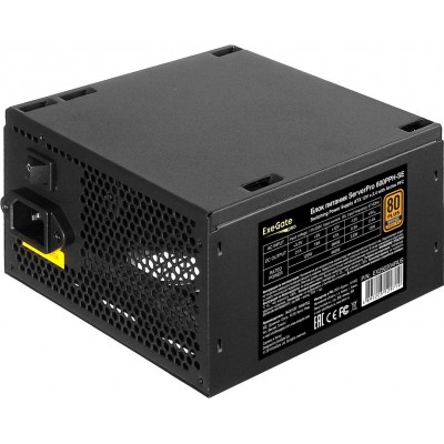 Блок питания ExeGate ServerPRO 80 Plus 600PPH-SE EX292204RUS