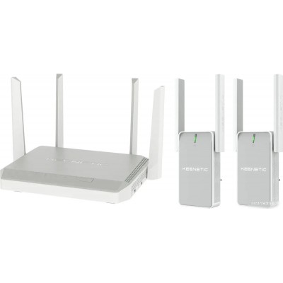 Wi-Fi роутер Keenetic Peak KN-2710 + KN-3311X2