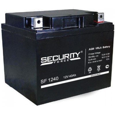 Аккумулятор для ИБП Security Force SF 1240 (12В/40 А·ч)