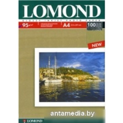 Фотобумага Lomond глянцевая односторонняя A4 85 г/кв.м. 500 листов (0102146)