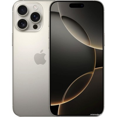Смартфон Apple iPhone 16 Pro Max 512GB (природный титан) Смартфон Apple iPhone 16 Pro Max 512GB (природный титан)