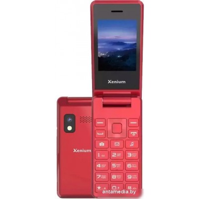 Кнопочный телефон Xenium X600 (красный)