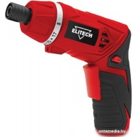 Электроотвертка ELITECH ДМ ША 036Л E2201.024.01 (с АКБ, кейс, набор оснастки)