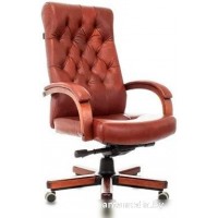 Офисное кресло Бюрократ T-9928WALNUT/CHOK (светло-коричневый)