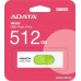 USB Flash ADATA UV320 512GB (белый/зеленый)