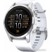 Умные часы Garmin Epix Pro Gen 2 Standard 42 мм (серебро/белый камень)