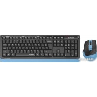 Офисный набор A4Tech Fstyler FGS1035Q (черный/синий)
