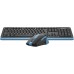 Офисный набор A4Tech Fstyler FGS1035Q (черный/синий)