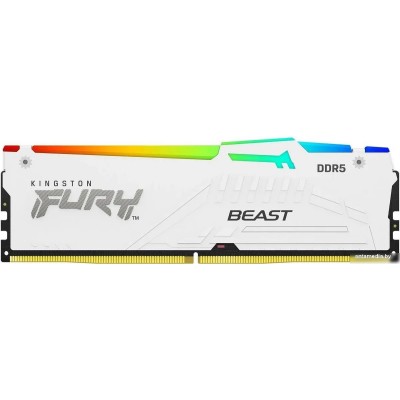 Оперативная память Kingston FURY Beast RGB 16ГБ DDR5 6000 МГц KF560C36BWE2A-16