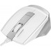 Мышь A4Tech Fstyler FM45S Air (серебристый/белый)