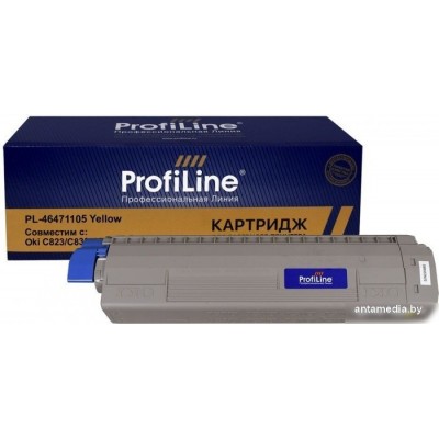 Картридж ProfiLine PL_46471105_Y (аналог Oki 46471105 Y)