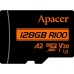 Apacer microSDXC AP128GMCSX10U8-R 128GB (с адаптером)