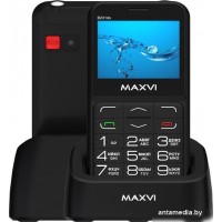 Кнопочный телефон Maxvi B231ds (черный)
