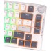 Клавиатура Royal Kludge RK-H81 RGB White Night (RK Blue)