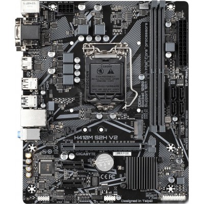 Материнская плата Gigabyte H410M S2H V2 (rev. 1.9/2.1)